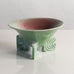 Colin Pearson, UK, unique stoneware bowl with celadon and oxblood glaze M4096