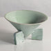 Colin Pearson, UK, unique stoneware bowl with celadon and oxblood glaze M4096
