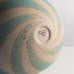 Beate Andersen, bowl with matte blue and gray glaze M4111