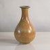 Gunnar Nylund for Rörstrand, stoneware vase with matte yellow ochre glaze L3643