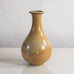 Gunnar Nylund for Rörstrand, stoneware vase with matte yellow ochre glaze L3643