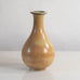 Gunnar Nylund for Rörstrand, stoneware vase with matte yellow ochre glaze L3643