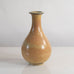 Gunnar Nylund for Rörstrand, stoneware vase with matte yellow ochre glaze L3643