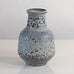 Gunnar Nylund for Rörstrand, Sweden, stoneware vase with gray dripping glaze M4218
