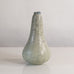 Gunnar Nylund for Rörstrand, Sweden, ceramic vase blue gray matte crystalline L3847