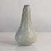 Gunnar Nylund for Rörstrand, Sweden, ceramic vase blue gray matte crystalline L3847