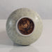 Gunnar Nylund for Rörstrand, Sweden, ceramic vase blue gray matte crystalline L3847