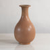 Gunnar Nylund for Rörstrand, stoneware vase with matte pale brown crystalline glaze L3532