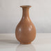 Gunnar Nylund for Rörstrand, stoneware vase with matte pale brown crystalline glaze L3532