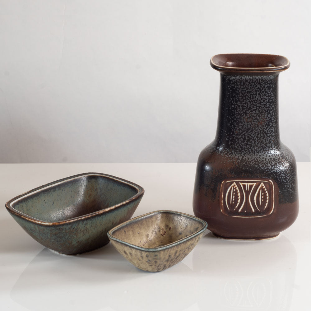 Group of vessels by Gunnar Nylund for Rorstrand, Sweden