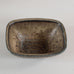 Gunnar Nylund for Rörstrand, Sweden, ceramic bowl with gray and brown glaze M4073