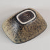 Gunnar Nylund for Rörstrand, Sweden, ceramic bowl with gray and brown glaze M4073