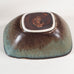Gunnar Nylund for Rörstrand, Sweden, ceramic bowl with blue and brown glaze H1008