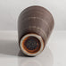 Hertha Bengtsson for Rörstrand, stoneware vase with striated brown glaze L3243