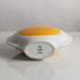 Inger Persson for Rorstrand, Sweden, stoneware vase with glossy white and yellow glaze M4056