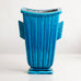 Gunnar Nylund for Rörstrand, large art deco vase with turquoise blue glaze L3731
