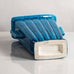 Gunnar Nylund for Rörstrand, large art deco vase with turquoise blue glaze L3731