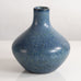 Carl Harry Stålhane for Rörstrand, Sweden, stoneware vase with blue haresfur glaze L3638