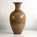 Gunnar Nylund for Rörstrand, Sweden, stoneware vase with matte brown haresfur glaze M4248