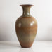 Gunnar Nylund for Rörstrand, Sweden, stoneware vase with matte brown haresfur glaze M4248