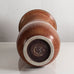 Gunnar Nylund for Rörstrand, Sweden, large stoneware vase with reddish brown glaze H1159