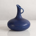 Carl Harry Stålhane for Rörstrand, Sweden, stoneware pitcher with blue haresfur glaze M4045