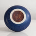 Carl Harry Stålhane for Rörstrand, Sweden, stoneware pitcher with blue haresfur glaze M4045