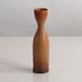 Carl Harry Stålhane for Rörstrand, Sweden, stoneware vase with orange haresfur matte glaze M4069