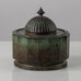 Just Andersen for GAB, Sweden, bronze lidded jar  L3181