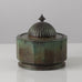 Just Andersen for GAB, Sweden, bronze lidded jar  L3181