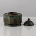 Just Andersen for GAB, Sweden, bronze lidded jar  L3181