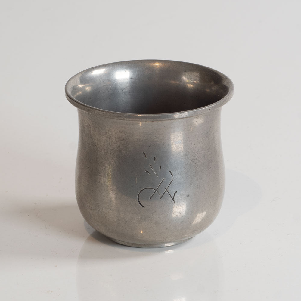 GAB Tenn, Sweden, pewter cup L3614