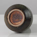 Carl Harry Stålhane for Rörstrand, Sweden, unique stoneware vase with brown and green glaze L3134