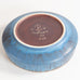 Gunnar Nylund for Rörstrand, Sweden, ceramic bowl with blue and brown glaze M4142
