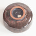 Richard Bampi, Germany, unique stoneware bowl with purple crystalline glaze K2887