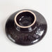 Barbara Stehr, Germany, raised stoneware dish with glossy purple glaze, H1624