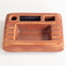Gunnar Nylund for Rörstrand, stoneware desk organizer with reddish haresfur brown glaze L3536