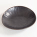 Carl Harry Stålhane for Rörstrand, Sweden, stoneware bowl with matte black glaze M4224