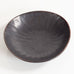 Carl Harry Stålhane for Rörstrand, Sweden, stoneware bowl with matte black glaze M4224