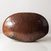 Gerald Weigel, own studio, large stoneware vase with brown glaze K2879
