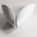 Stig Lindberg for Gustavsberg, Sweden, porcelain  "Veckla" bowl with matte white glaze H1285