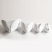 Group of porcelain  "Veckla" bowls with matte white glaze by Stig Lindberg