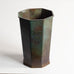 GAB, Sweden, bronze octagonal vase M4251