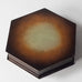 Ystad Brons, Sweden, octagonal bronze box L3065