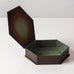 Ystad Brons, Sweden, octagonal bronze box L3065