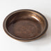 Just Andersen, Denmark, shallow bronze bowl with goldfish engraving to interior L3109