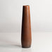 Carl Harry Stålhane for Rörstrand, Sweden, stoneware vase with orange haresfur matte glaze L3927