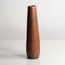 Carl Harry Stålhane for Rörstrand, Sweden, stoneware vase with orange haresfur matte glaze L3927
