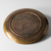Tinos, Denmark, bronze dish with flamingos in relief L3160