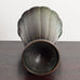 Just Andersen for GAB, bronze scalloped footed vase, Sweden M4272